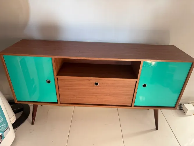 Rack Alice Canela / Turquesa