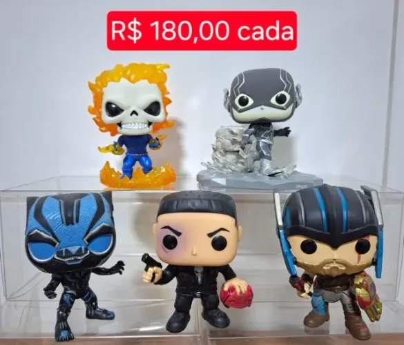Funko Pop! Marvel e Dc Exclusivos
