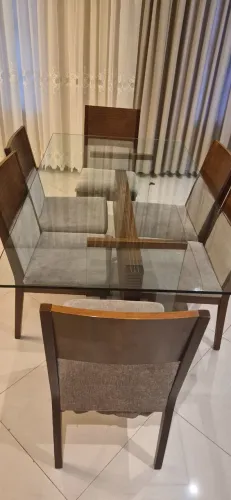 Mesa de jantar 6 lugares