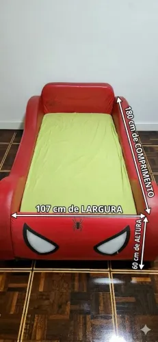 Duas Cama Carro Homem Aranha