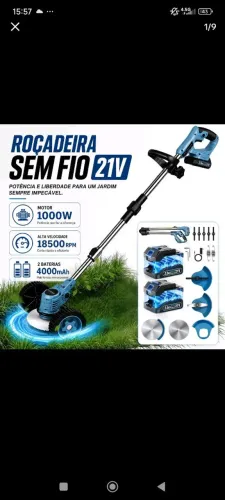 Cortador de grama portátil 