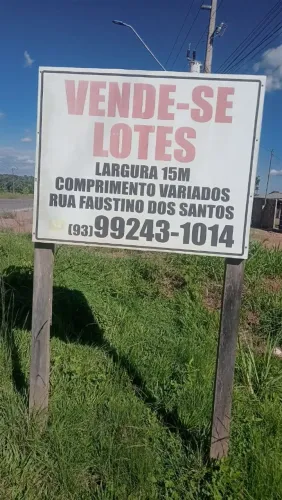 Terreno Espaçoso e Pronto para Construir na rua Faustino dos Santos l(comunidade São km 28