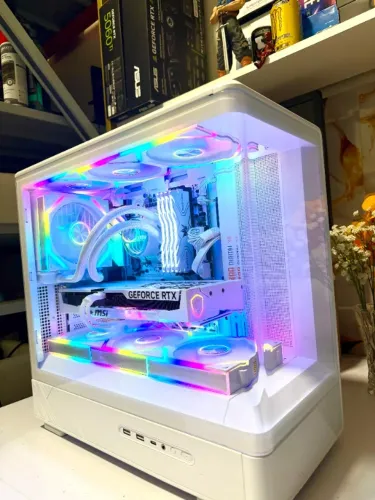 PC Gamer Ryzen 9 3900XT + RTX 5060Ti + 32GB - Lindo de Verdade
