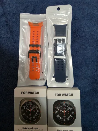 Case em metal e pulseiras Galaxy watch ultra
