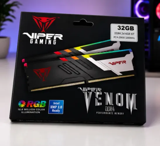 Memória RAM Patriot Viper Venom 32GB (2x16GB) DDR5 7400MHz