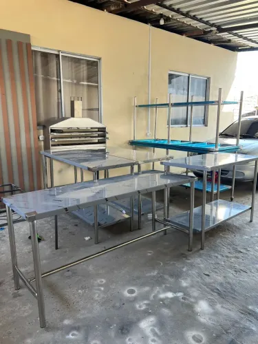 Mesas em inox a partir de 650,00