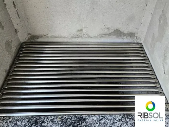 Grelha Churrasco Uruguaia 54x35cm Tubos Aço Inox 304 Ribsol
