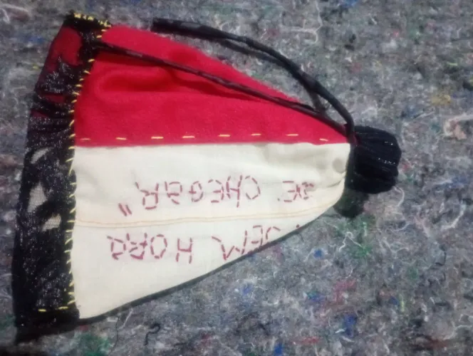 Necesserie de retalhos peça única