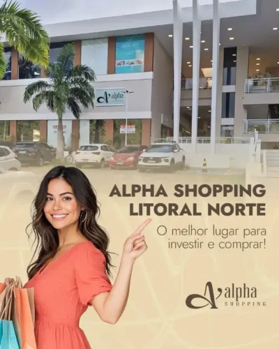 Locação Loja Comercial 40 m² | Alpha Shopping |Loteamento Alphaville Litoral Norte