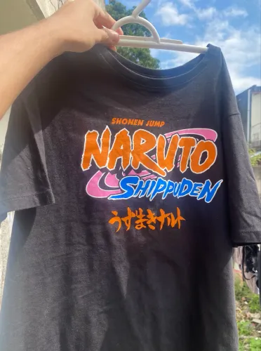 Camisa do Naruto Shippuden (Descrição)
