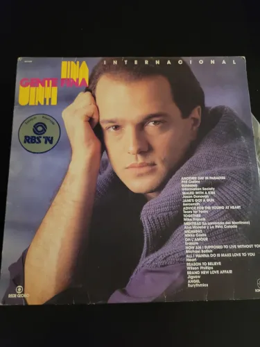 Disco de vinil novela "Gente fina" (internacional)