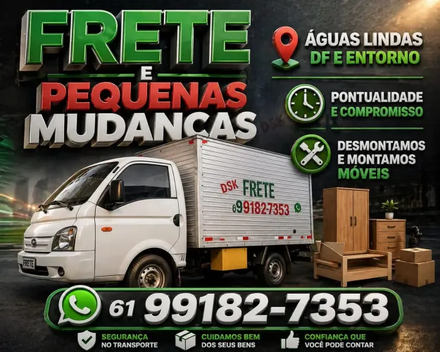 Fretes e pequenas mudança 