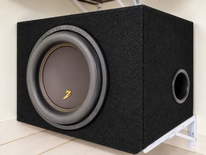 Subwoofer Zetta Audio X-12 Evo 1600RMS 12 polegadas 4+4 Ohms Preto