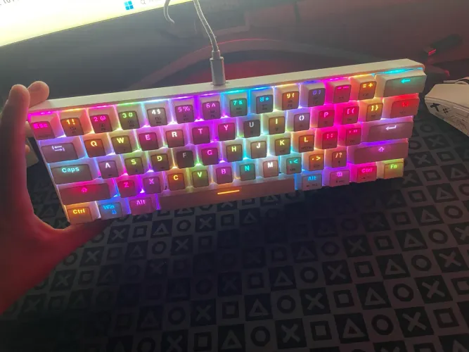 Teclado mecânico motospeed ck61