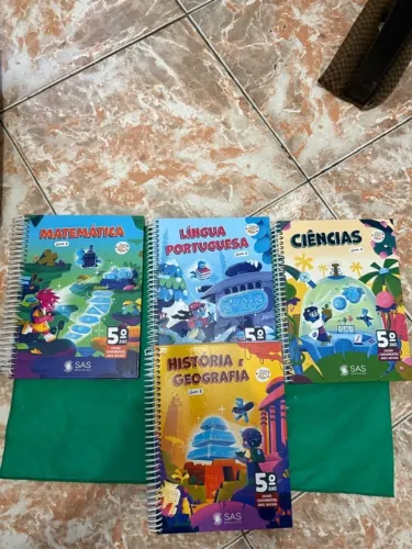 Kit completo SAS 5 ano ensino fundamental -Novo 2025a volume 3