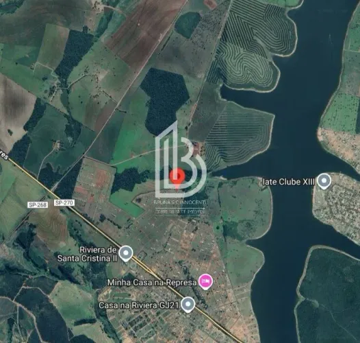 Lote à venda no Condominio Rivieira de Santa Cristina II com 825 m²