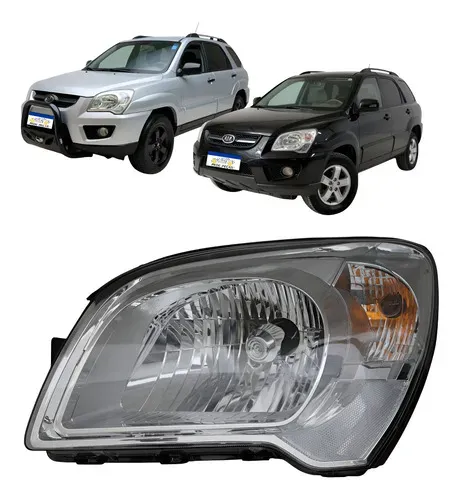 Farol Dianteiro Direito Kia Sportage 2009 2010 Novo Direito/passageiro