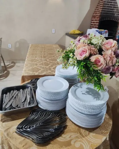 Aluguel de Louças e Toalhas de Mesa em Santarém Pará