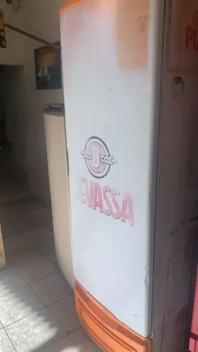 Freezer vertical 570 l até ?15 °C.