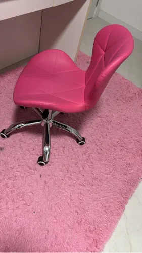 Cadeira giratória pink