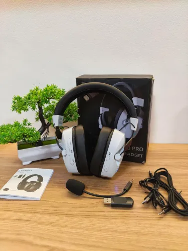 Headset gamer l100pro sem fio novo na caixa