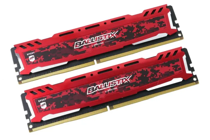 Memoria Ram 2x8gb ballistix ddr4 2400mhz