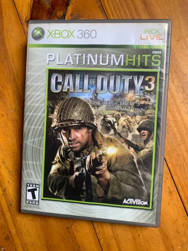 Call of duty 3 platinum hits