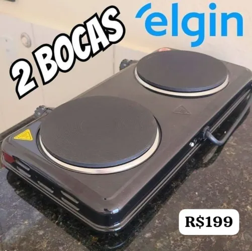 Fogao eletrico 2 bocas novo lacrado