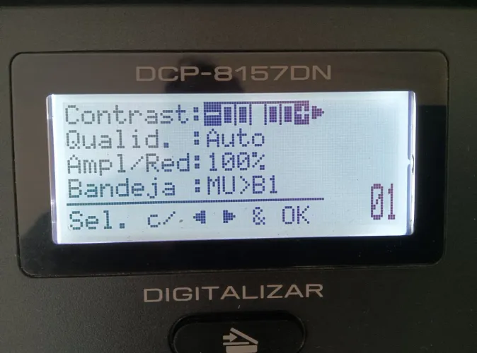 Impressora multifuncional monocromática Brother DCP-8 Series DCP-8157DN - Excelente