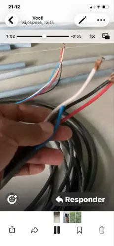 Cabo PP 4 x 4mm flexível 