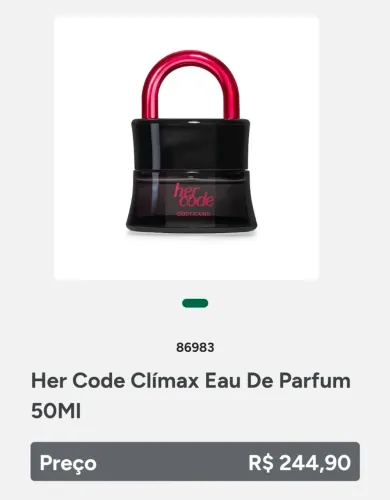 Vendo perfume  Boticario 