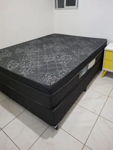 Cama box + colchão casal