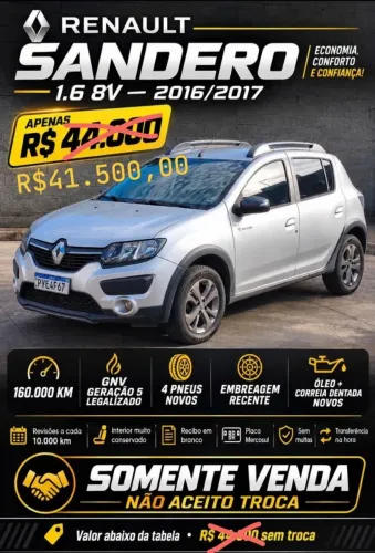 Renault Sandero Stepway Hi-power 1.6 8V 5P 2017