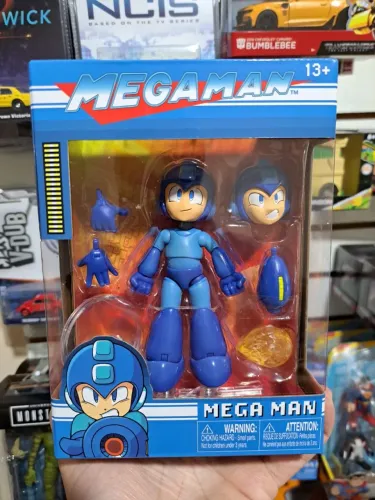 Action Figure Boneco Metal Man 11 Cm Articulado Jada Toys Novo e Lacrado Megaman