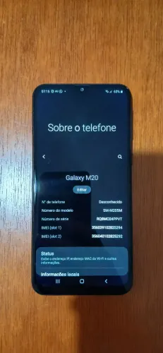 Celular Samsung Galaxy M20 4Gb/64Gb