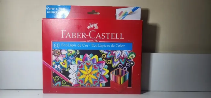 Lápis De Cor 60 Cores Faber Castell
