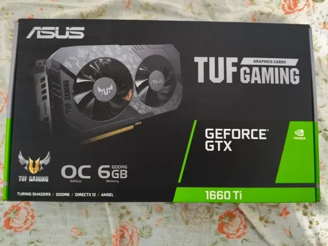 Gtx 1660 Ti 6 Gb Asus Tuf Gaming
