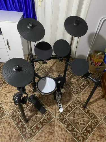 Bateria Eletrônica Seven Sd-7000 8pçs