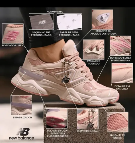 New Balance960 feminino importado