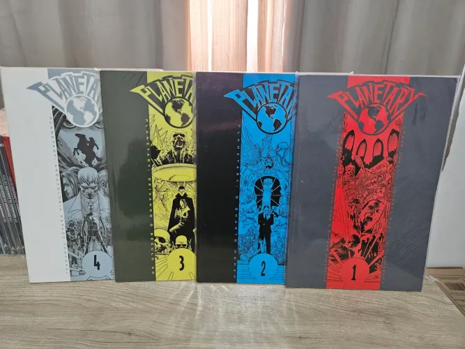 Planetary 1 ao 4 (completo Panini)