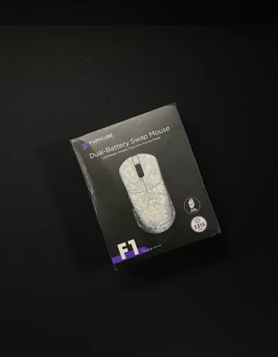 MOUSE FURYCUBE F1 CARBONO PRETO