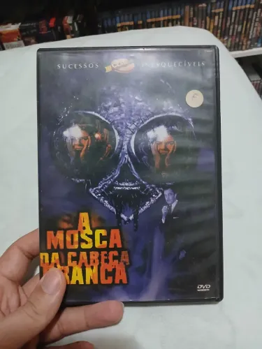 Dvd a mosca de cabeça branca vincent price terror
