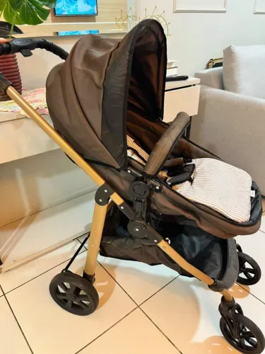Carrinho de bebê Galzerano Moisés 400,00 no Pix