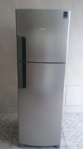 Geladeira Consul duplex Frost Free inox 