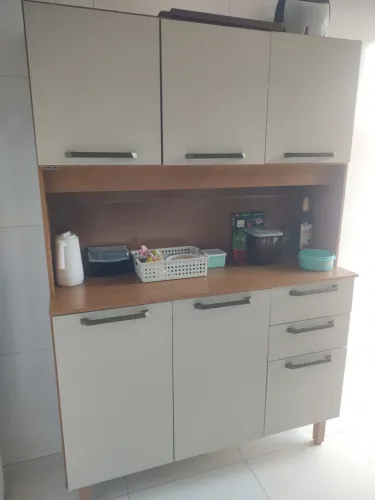 Armário de cozinha acoplado