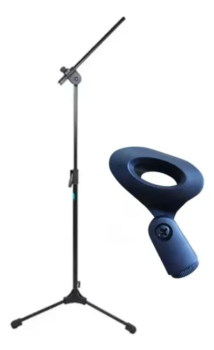 Pedestal Para Microfone Ask Com Cachimbo