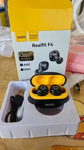 Fone Bluetooth Realfit F4 Premium (Original e Lacrado)