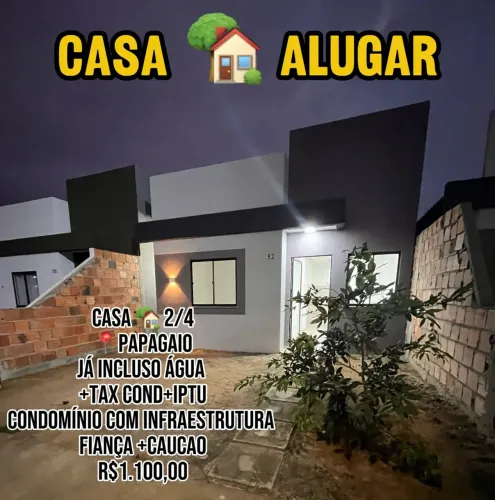 Imóvel para aluguel tem 40 metros quadrados com 2 quartos em Papagaio - Feira de Santana -