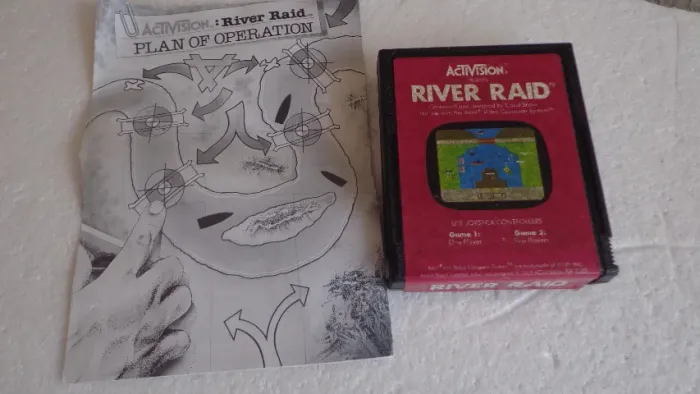 River Raid Activision Atari 2600 Com Manual Original (Usado)