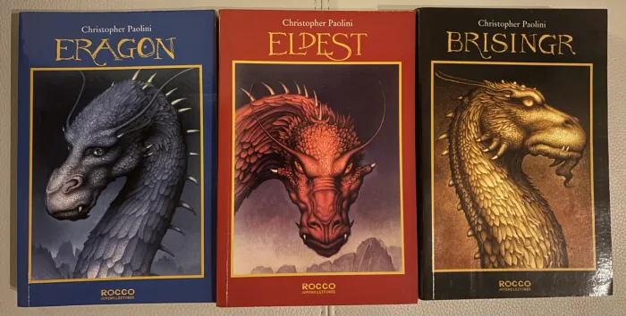 Livro coleção Eragon